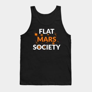 flat mars society Tank Top